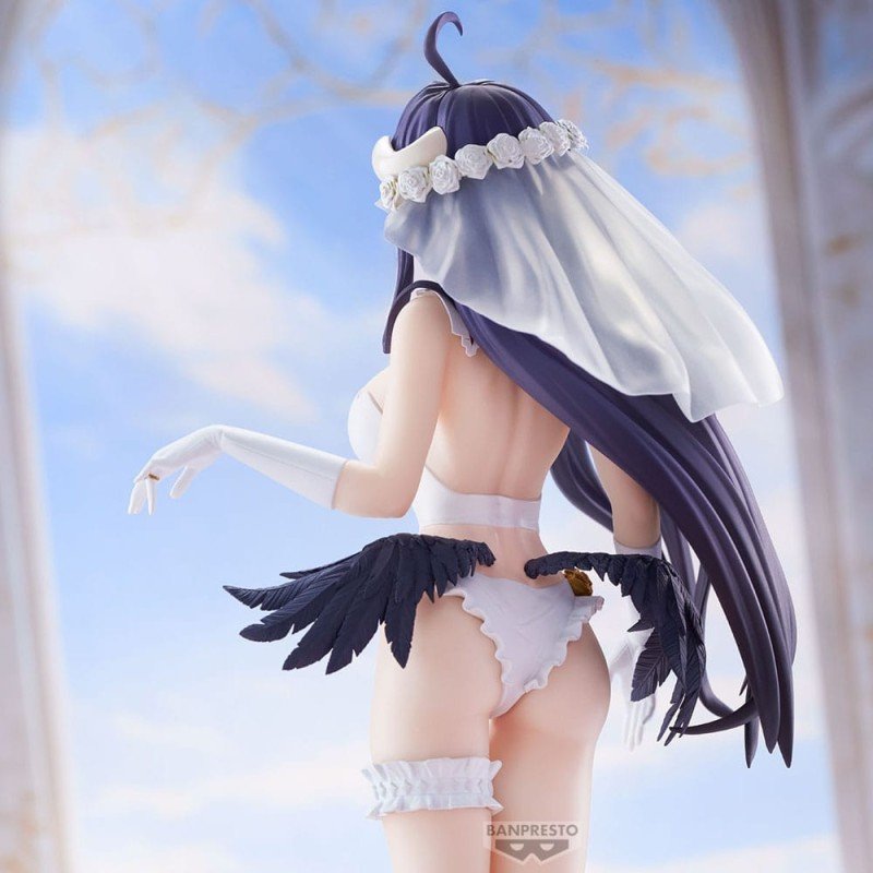 Overlord statuette PVC Glitter&Glamours Albedo Wedding Ver. 27 cm | 4983164298741