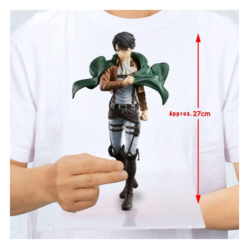Attack On Titan statuette PVC Grandista Levi 27 cm | 4983164298765