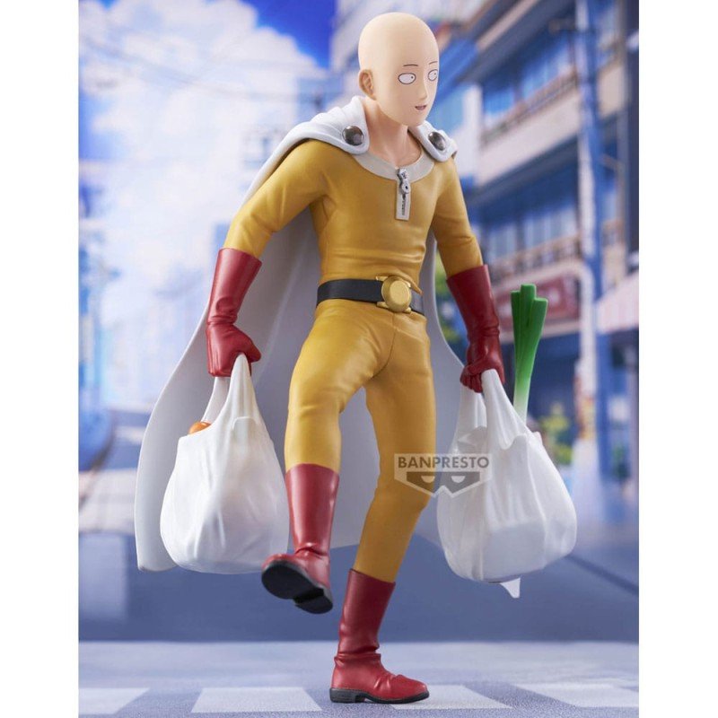 One-Punch Man statuette PVC One Punch Life Saitama 20 cm | 4983164298772