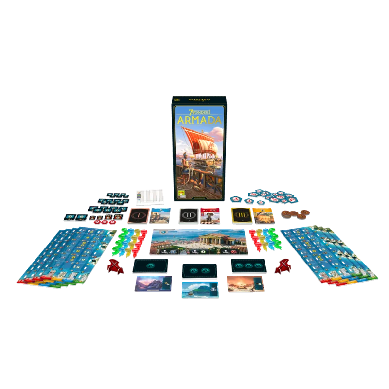 Spel: 7 Wonders V2 - Armada-uitbreiding
Uitgever: Repos Production
Engelse versie