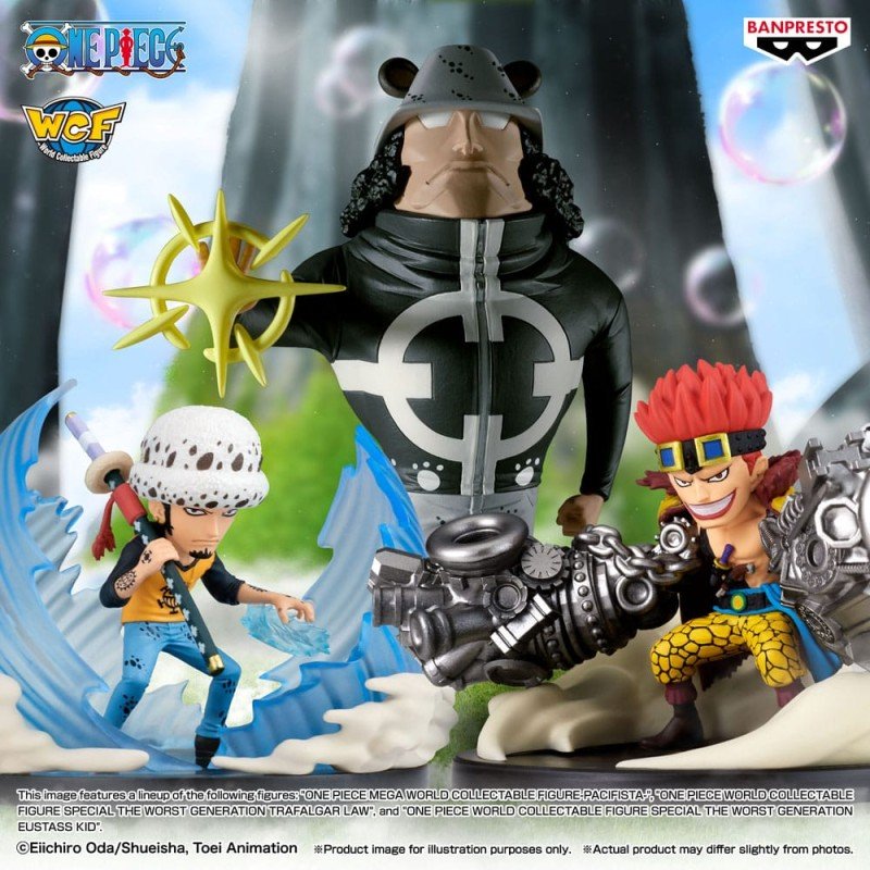 One Piece statuette PVC World Collectable Figure Special The Worst Generation Trafalgar Law 7 cm | 4983164299076
