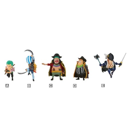One Piece présentoir mini figurines WCF Sabaody Island The Worst Generation 2 6 cm (12) | 4983164299229