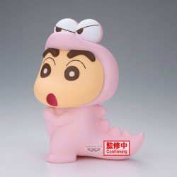 Crayon Shinchan Big Sofvimates PVC Statue Shinnosuke Nohara (Waniyamasan Ver.) Pastel Color Ver. 18 cm | 4983164300826