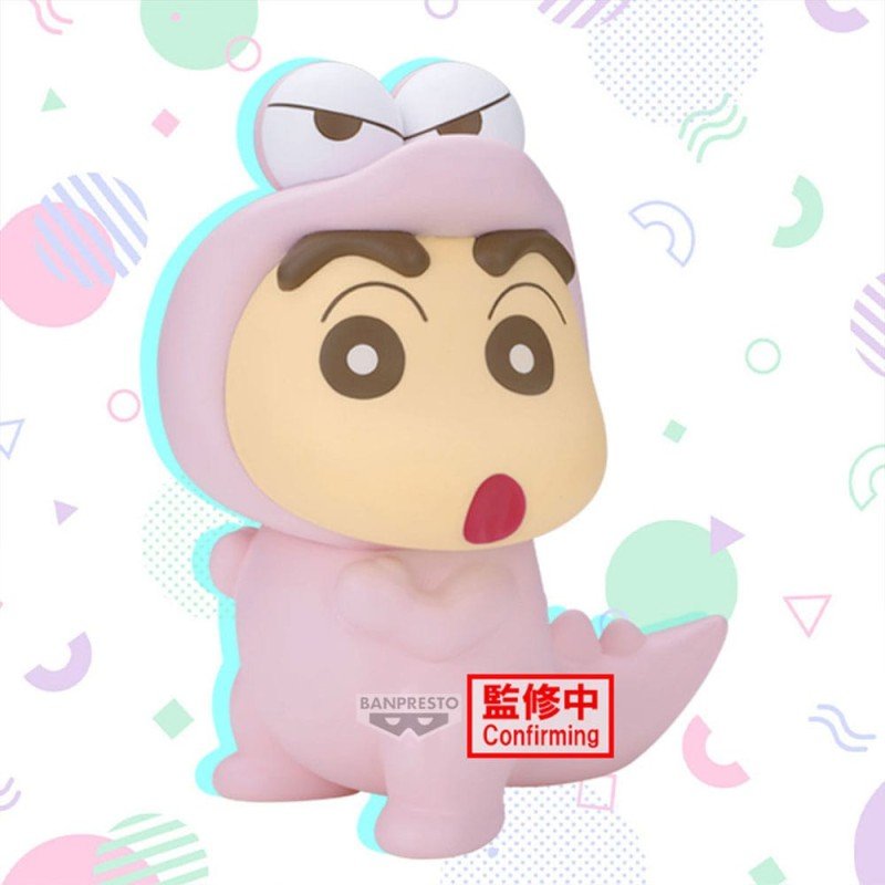 Crayon Shinchan statuette PVC Big Sofvimates Shinnosuke Nohara (Waniyamasan Ver.) Pastel Color Ver. 18 cm | 4983164300826