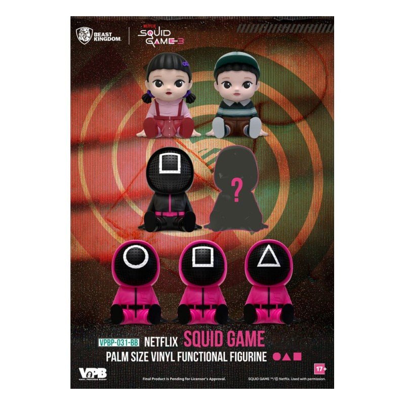 Squid Game Assorted Blind Box Series Piggy Bank Figures 11 cm (6) | 4711385261981
