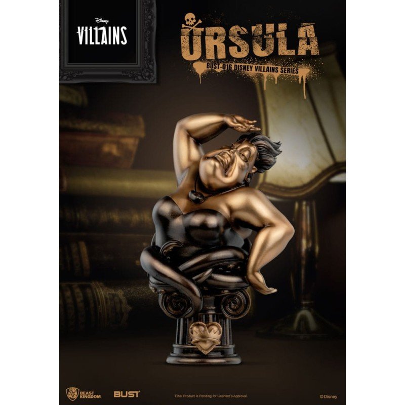 Disney Villains Series buste PVC Ursula 16 cm | 4711203459736