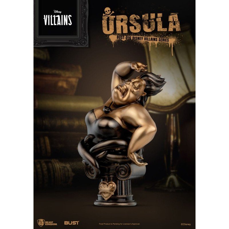 Disney Villains Series buste PVC Ursula 16 cm | 4711203459736