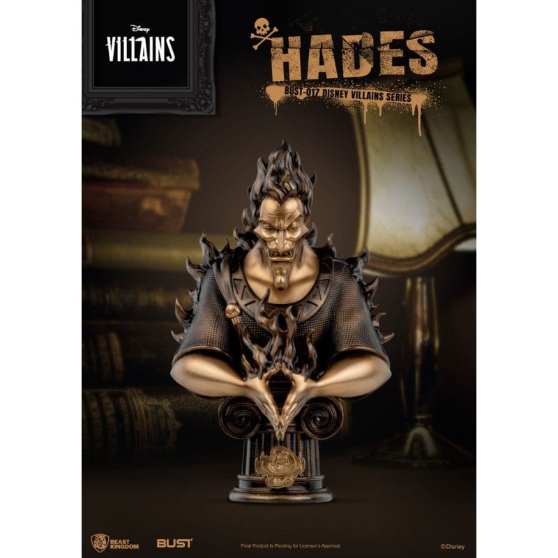 Disney Villains Series buste PVC Hades 16 cm | 4711203459743