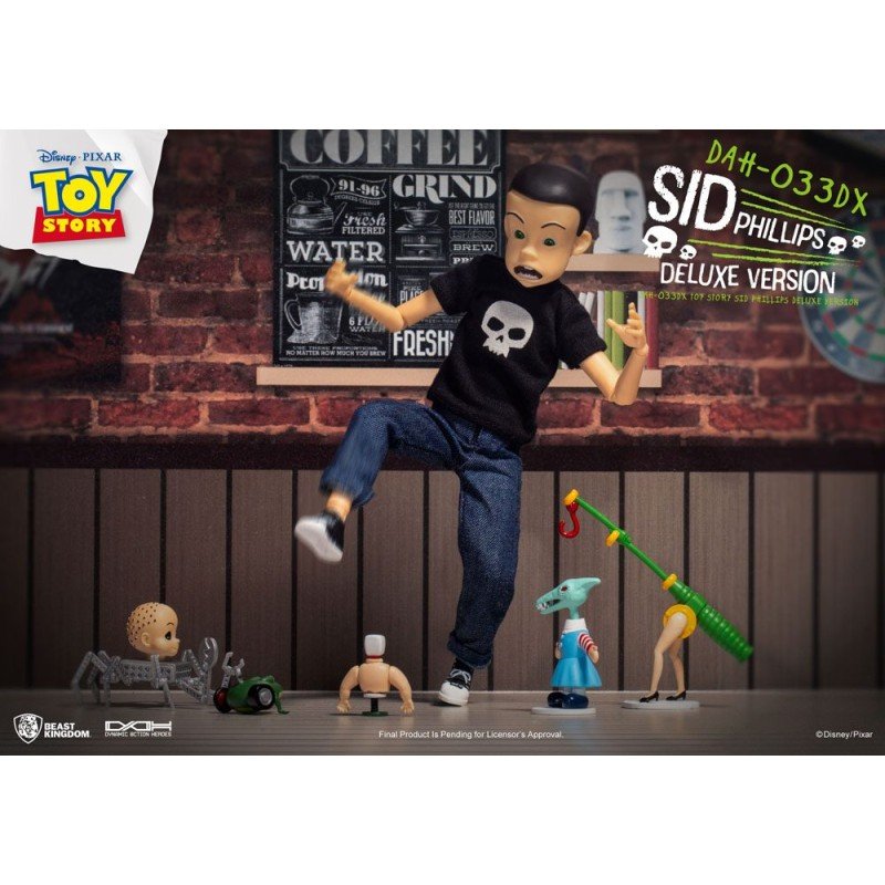 Toy Story figurine Dynamic Action Heroes Sid Phillips Deluxe Version 14 cm | 4711203452614
