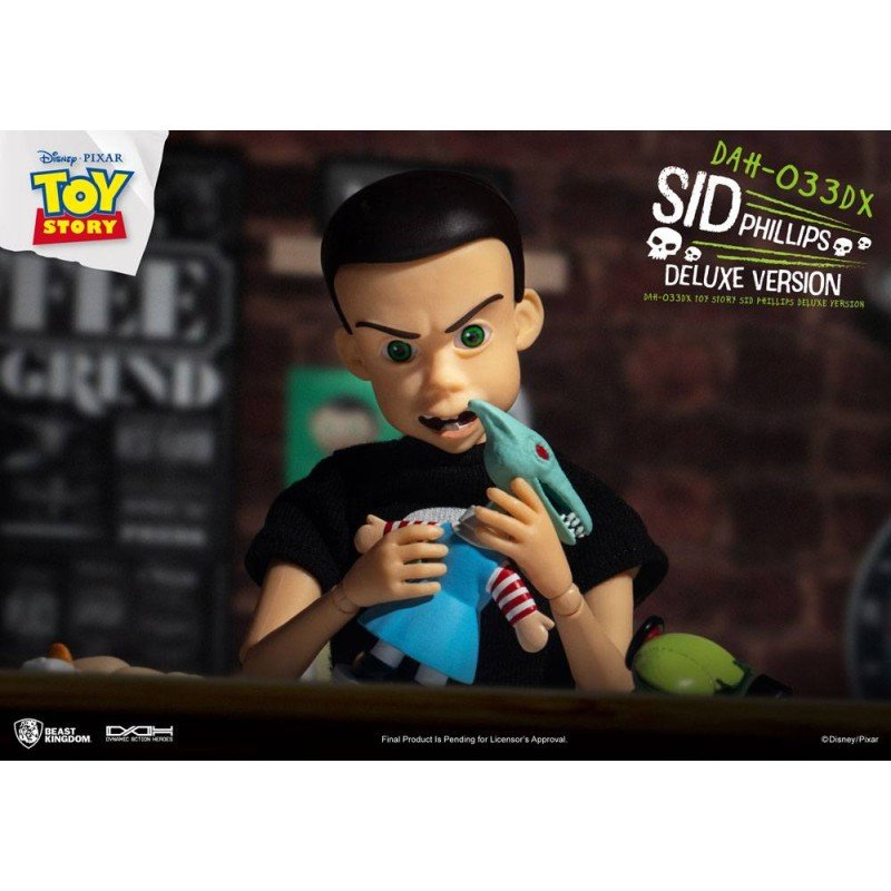 Toy Story figurine Dynamic Action Heroes Sid Phillips Deluxe Version 14 cm | 4711203452614