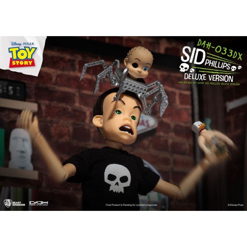 Toy Story figurine Dynamic Action Heroes Sid Phillips Deluxe Version 14 cm | 4711203452614