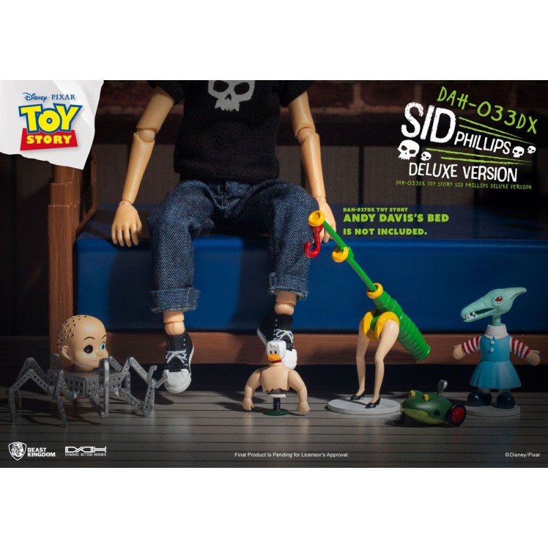 Toy Story figurine Dynamic Action Heroes Sid Phillips Deluxe Version 14 cm | 4711203452614