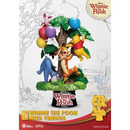 Disney diorama PVC D-Stage Winnie The Pooh With Friends 16 cm | 4711385241310