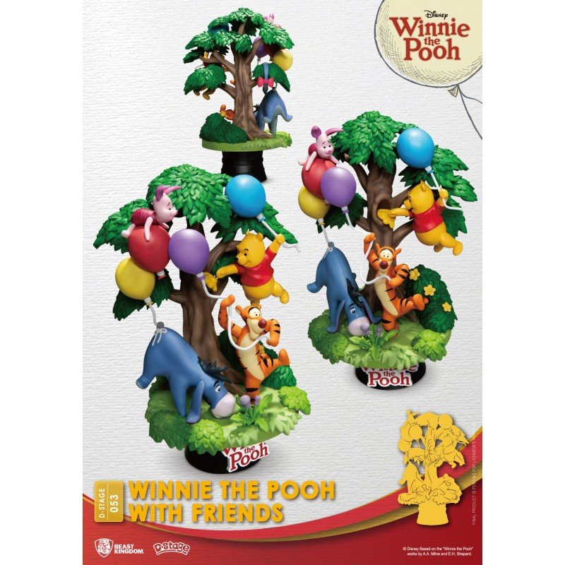 Disney diorama PVC D-Stage Winnie The Pooh With Friends 16 cm | 4711385241310
