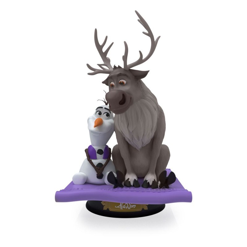 La Reine des neiges pack 6 statuettes Mini Diorama Stage Olaf Presents 12 cm | 4711203451679