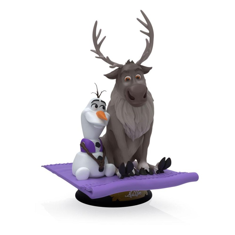 La Reine des neiges pack 6 statuettes Mini Diorama Stage Olaf Presents 12 cm | 4711203451679