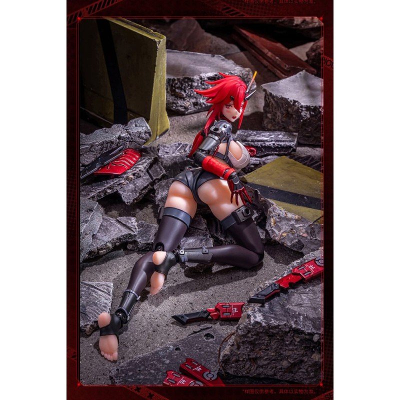 Original Character figurine 1/9 Wolf-Mastiff Force Karas Samurai 20 cm | 6976881810295