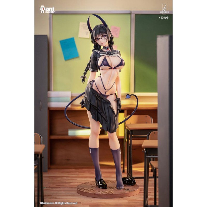 Original Character statuette 1/6 Succubus Class President Reina Illustration by Ban! 30 cm | 6976881810301