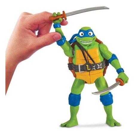 Ninja Turtles: Teenage Years Figurine Ninja Shouts Leonardo 14 cm | 0043377833512