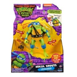 Ninja Turtles: Teenage Years Figurine Ninja Shouts Leonardo 14 cm | 0043377833512