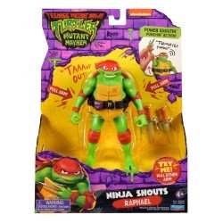 Ninja Turtles: Teenage Years Figurine Ninja Shouts Raphael 14 cm | 0043377833543