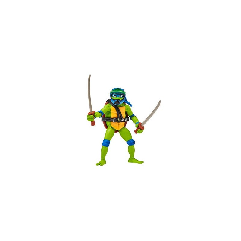Ninja Turtles : Teenage Years figurine Drive N Kick Leonardo & véhicule 11 cm | 0043377834311