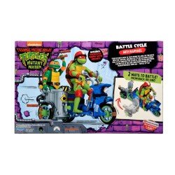 Teenage Mutant Ninja Turtles: Mutant Mayhem Action Figure Raphael & Scooter with Sidecar 11 cm | 0043377834328