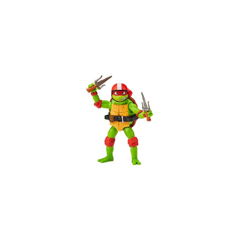 Ninja Turtles : Teenage Years figurine Raphael & Scooter et side-car 11 cm | 0043377834328