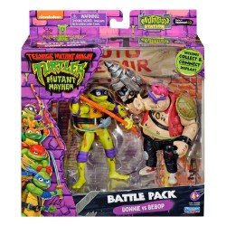 Teenage Mutant Ninja Turtles Action Figures Donatello vs. Bebop 11 cm | 0043377833321