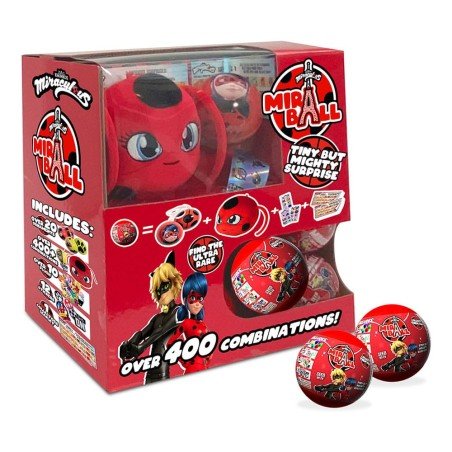 Miraculous, les aventures de Ladybug et Chat Noir présentoir Mystery Miraball (24) | 0840331914344