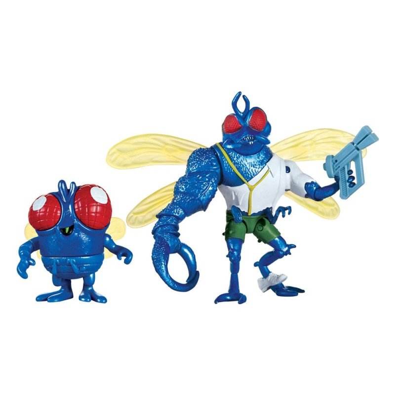 Ninja Turtles : Teenage Years figurines Super Fly & Toddler Super Fly 11 cm | 0043377834816