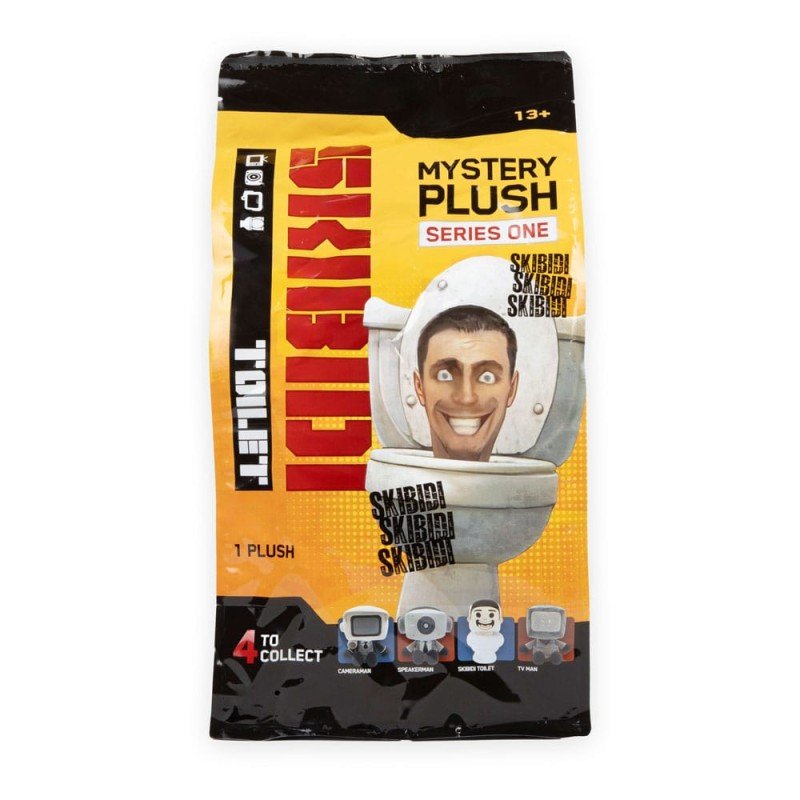 Skibidi Toilet peluche présentoir Mystery Blind Bag (2) | 0810054665465