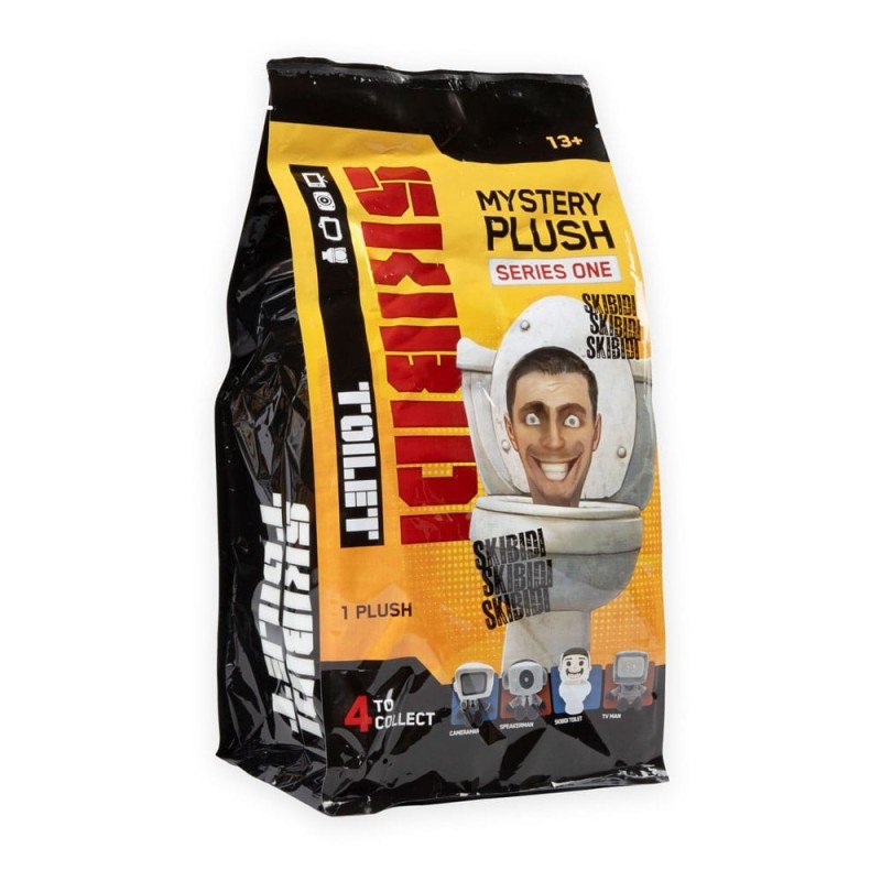 Skibidi Toilet peluche présentoir Mystery Blind Bag (2) | 0810054665465