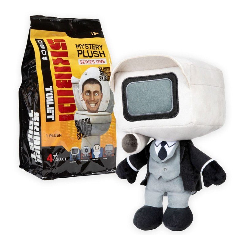 Skibidi Toilet peluche présentoir Mystery Blind Bag (2) | 0810054665465