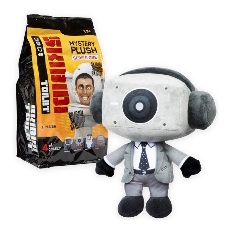 Skibidi Toilet peluche présentoir Mystery Blind Bag (2) | 0810054665465