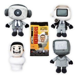 Skibidi Toilet peluche présentoir Mystery Blind Bag (2) | 0810054665465