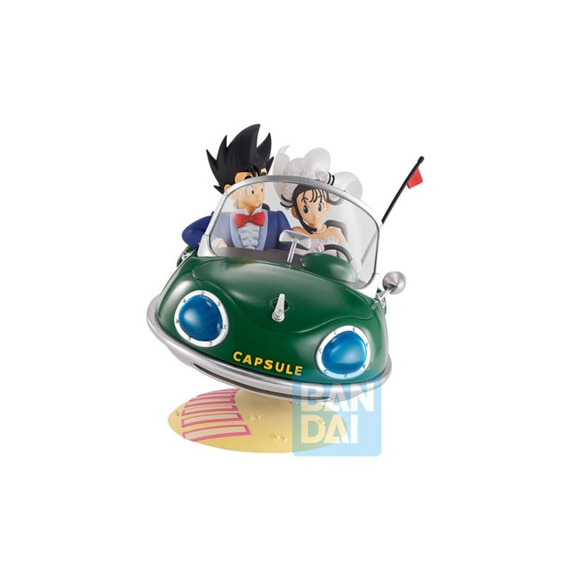 Dragon Ball statuette PVC Ichibansho Son Goku & Chichi (Snap Collection 2) 14 cm | 4573102689818