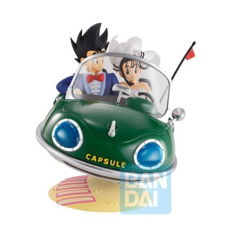Dragon Ball statuette PVC Ichibansho Son Goku & Chichi (Snap Collection 2) 14 cm | 4573102689818