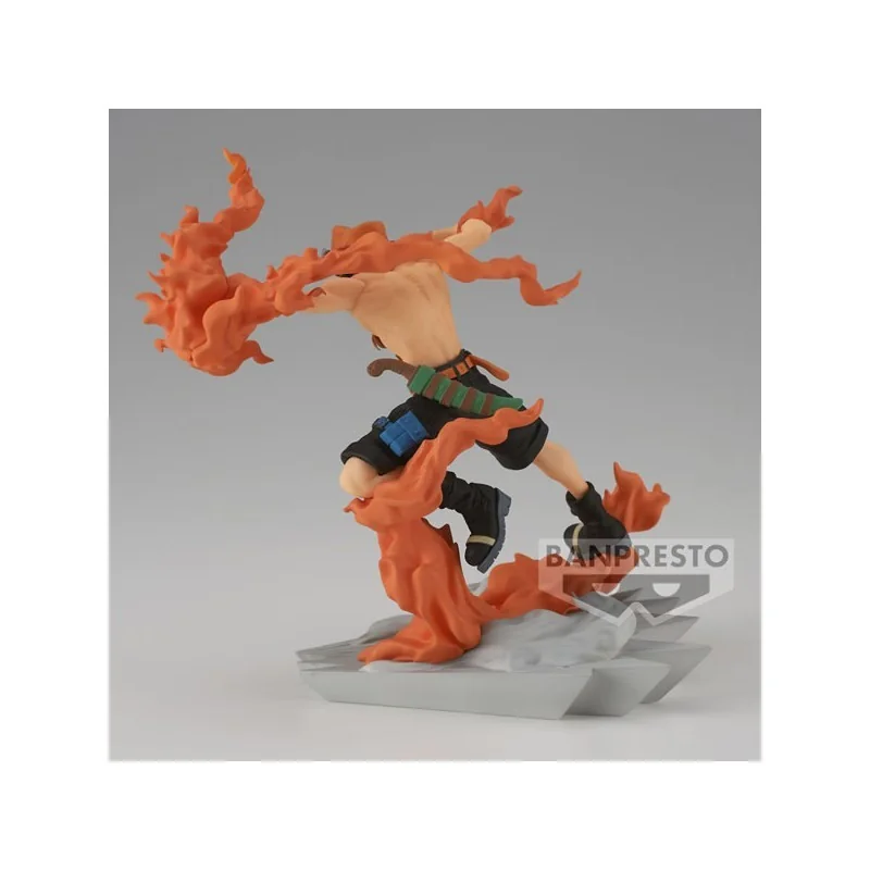 One Piece - Senkozekkei PVC Beeldje - Portgas.D.Ace 9 cm | 4983164194920