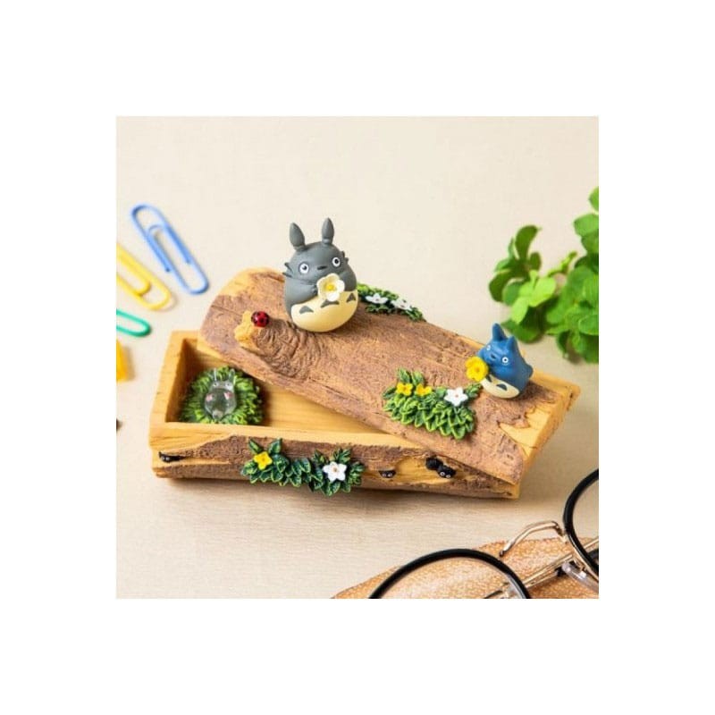 Mon voisin Totoro diorama / boîte de rangement Totoro Trumpet 8 cm
