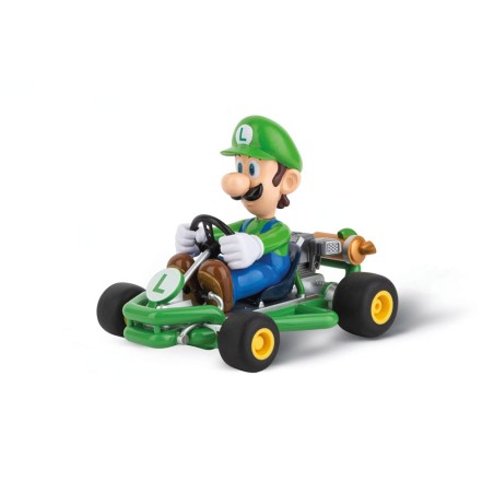 Super Mario Kart voiture télécommandée RC 1/18 2,4GHz Pipe Kart Luigi | 9003150135531