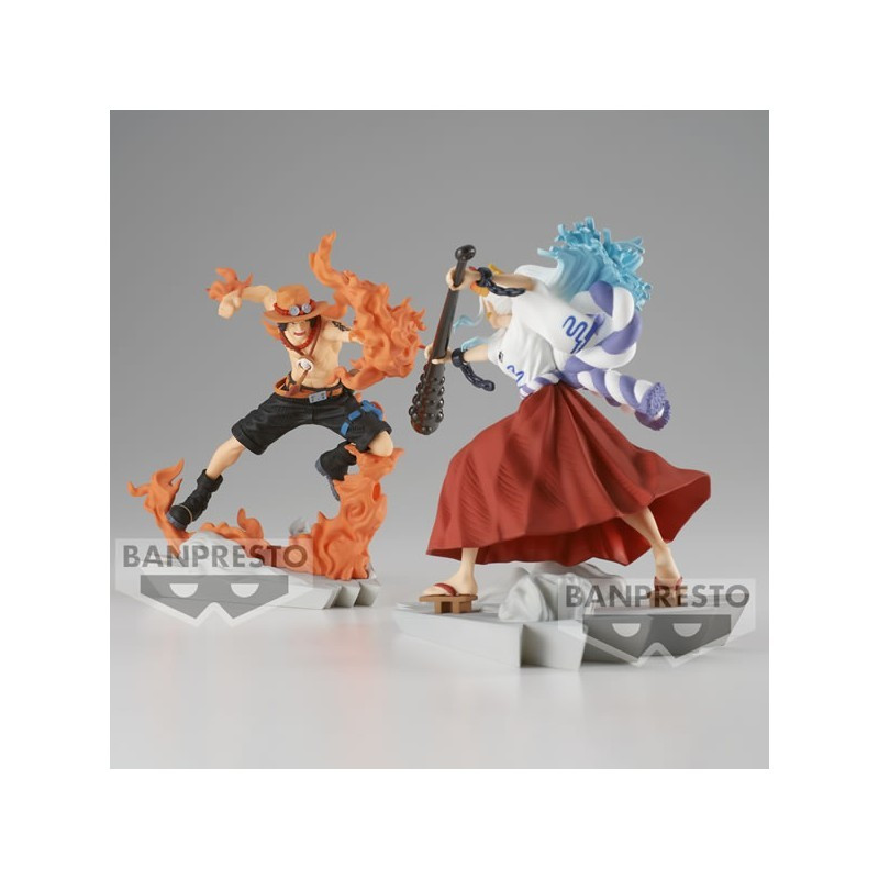 One Piece - Statuette PVC Senkozekkei - Portgas.D.Ace 9 cm