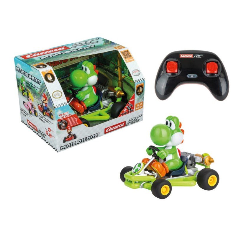 Super Mario Kart RC remote-controlled Car 1/18 2.4GHz Pipe Kart Yoshi | 9003150131939