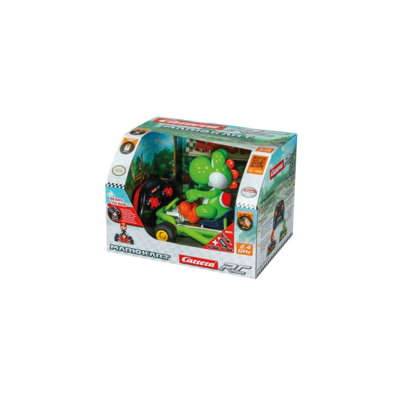 Super Mario Kart RC remote-controlled Car 1/18 2.4GHz Pipe Kart Yoshi | 9003150131939