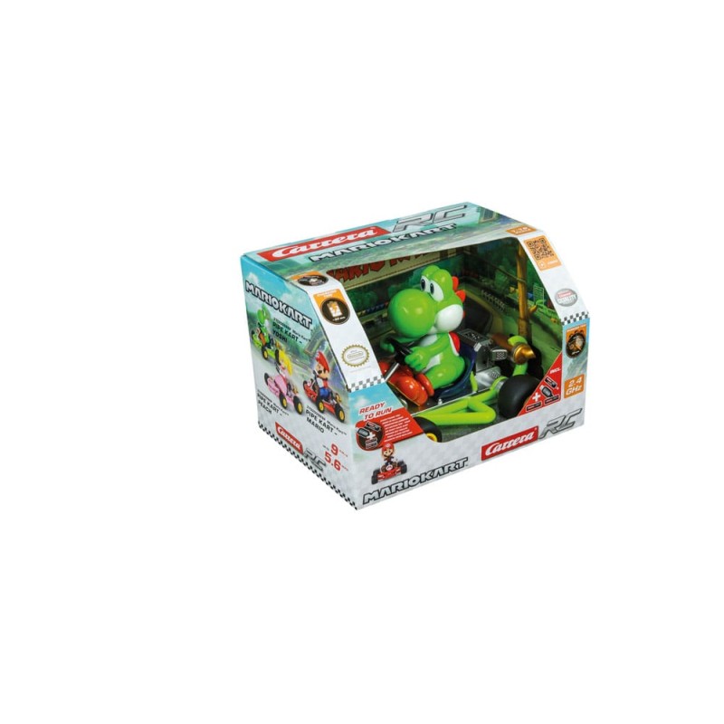 Super Mario Kart RC remote-controlled Car 1/18 2.4GHz Pipe Kart Yoshi | 9003150131939