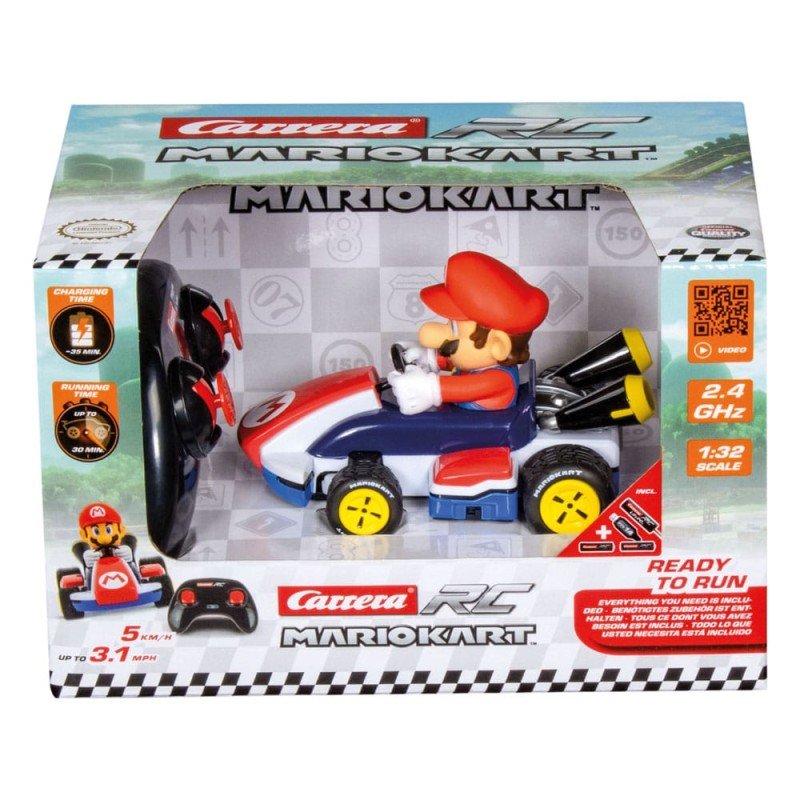 Super Mario Kart Race Kart télécommandée RC 1/32 2,4GHz Mario | 9003150143147