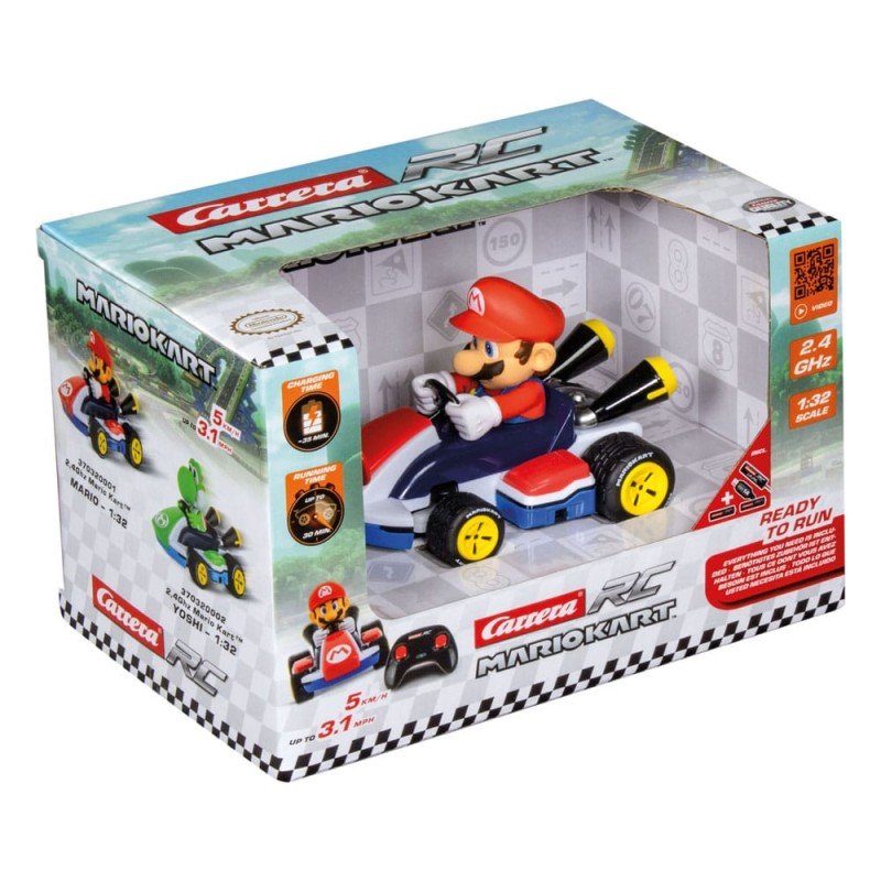 Super Mario Kart Race Kart télécommandée RC 1/32 2,4GHz Mario | 9003150143147