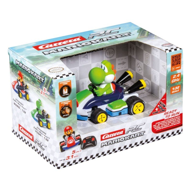 Super Mario Kart Race Kart télécommandée RC 1/32 2,4GHz Yoshi | 9003150143161
