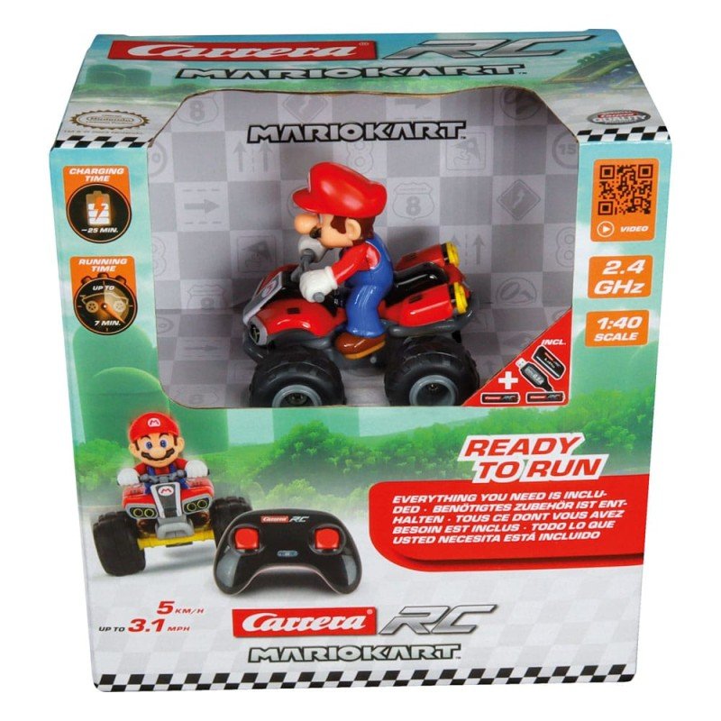 Super Mario Kart RC remote-controlled Quad 1/40 2.4GHz Mario | 9003150136248