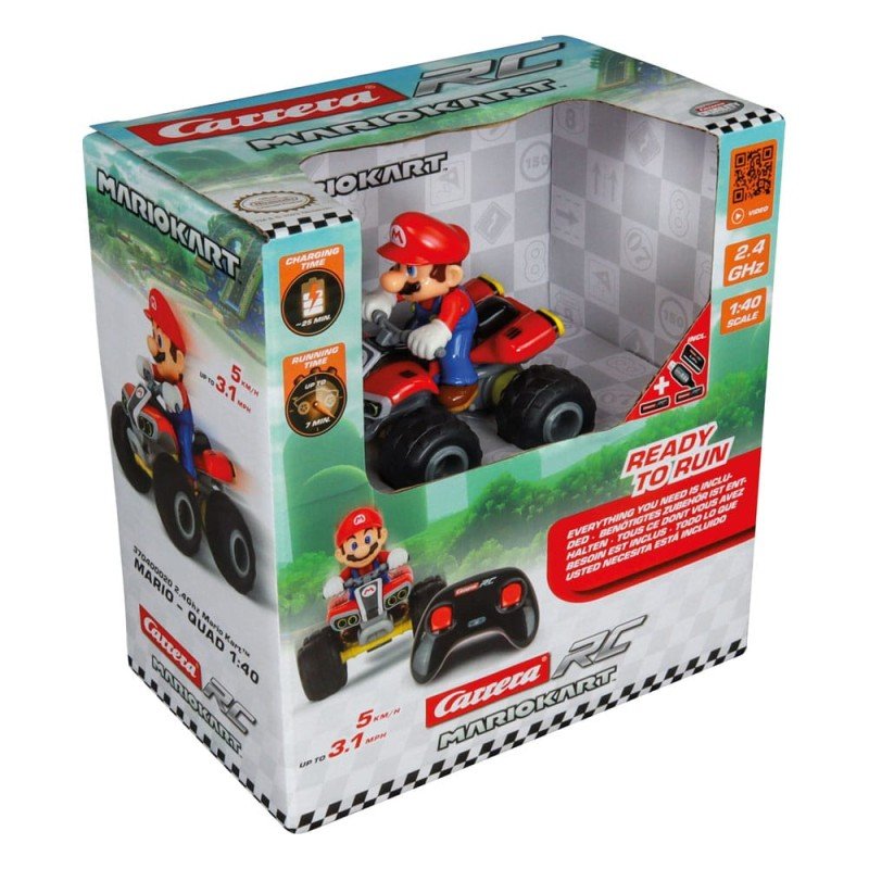 Super Mario Kart RC remote-controlled Quad 1/40 2.4GHz Mario | 9003150136248